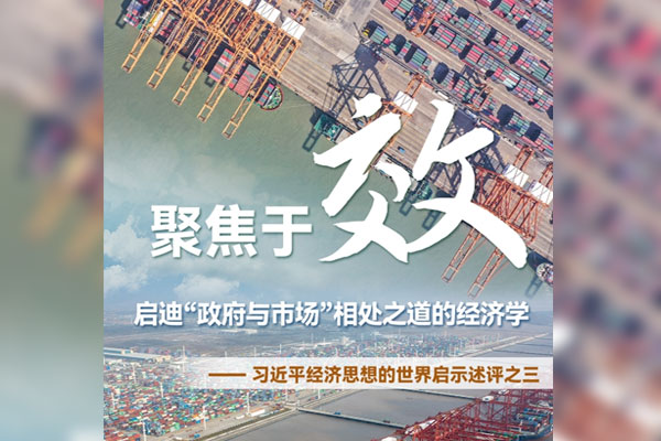 聚焦于“效”，启迪“政府与市场”相处之道的经济学——习近平经济思想的世界启示述评之三
